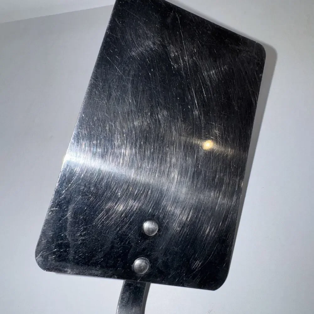 Vintage Robinson Knife Co Spatula Turner Stainless Steel Wood Handle 12